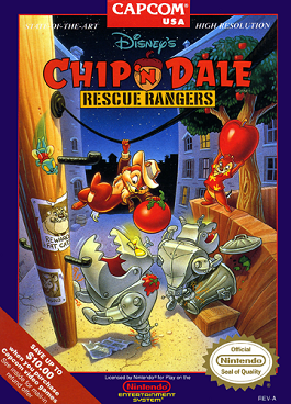 NES Chip N Dale: Rescue Rangers