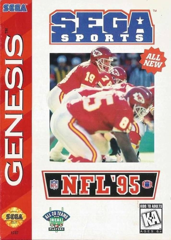 SEGA Genesis NFL 95