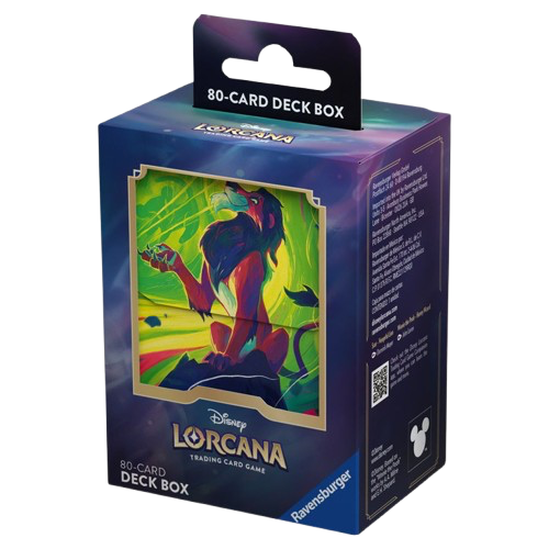 Lorcana Azurite Sea 80-Card Deck Box