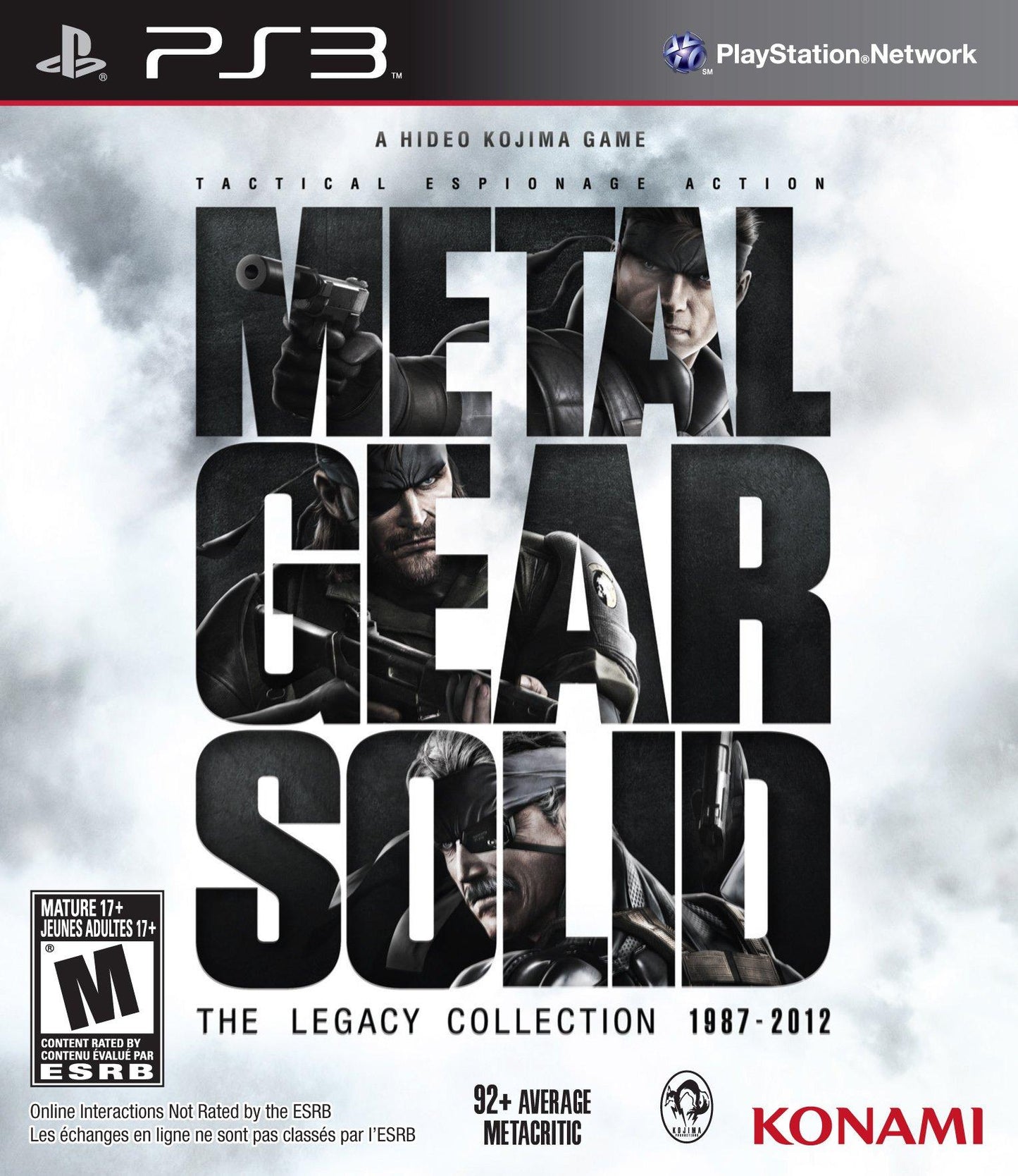PS3 Metal Gear Solid: The Legacy Collection