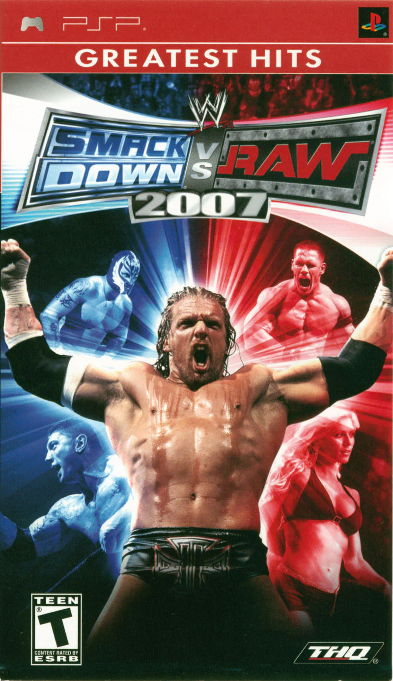 PSP WWE Smackdown vs. RAW 2007