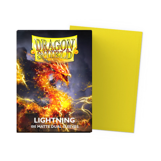 Dragon Shield Lightning Matte Dual Sleeves