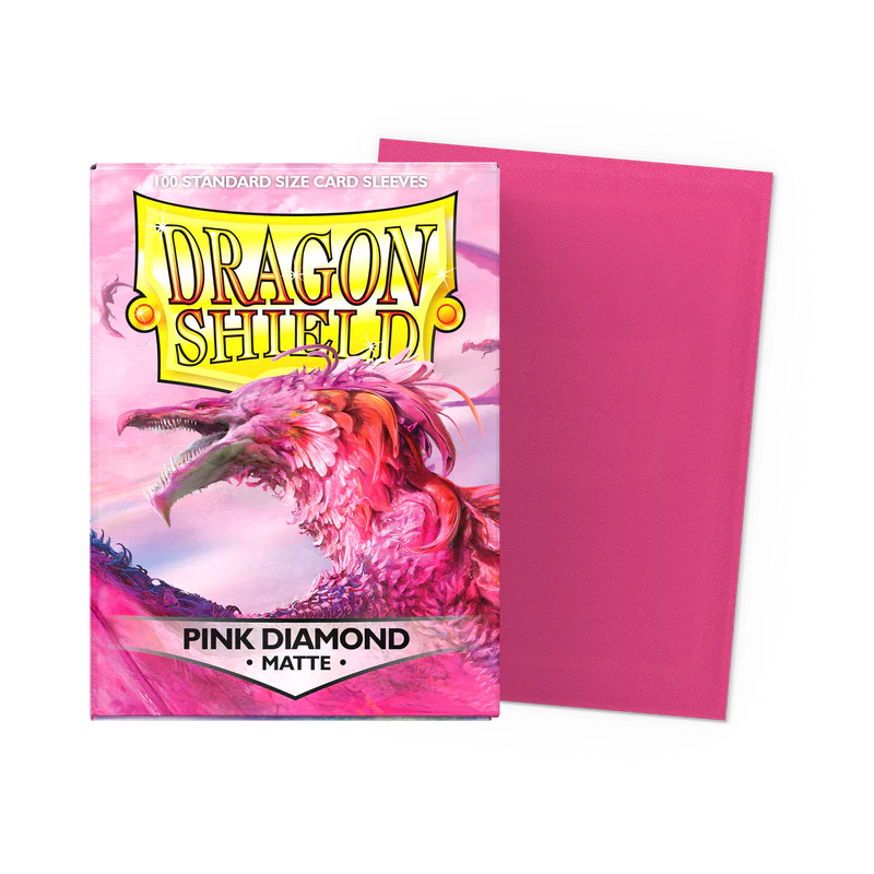Dragon Shield Pink Diamond Matte Sleeves