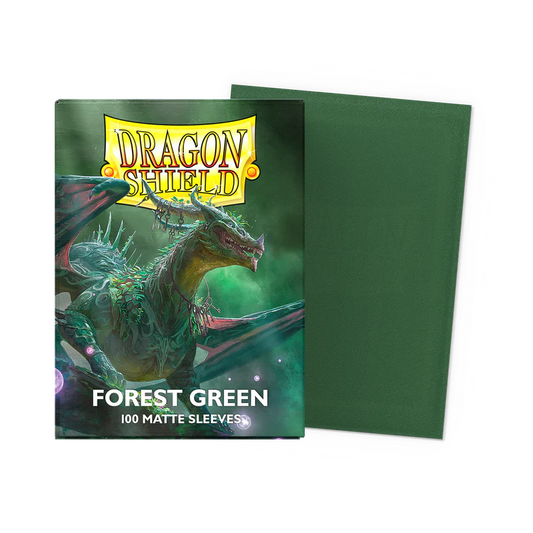 Dragon Shield Forest Green Matte Sleeves