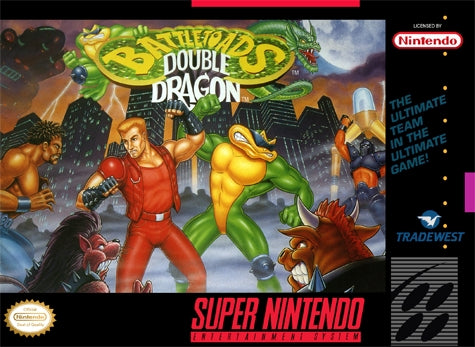 SNES Battletoads and Double Dragon: The Ultimate Team