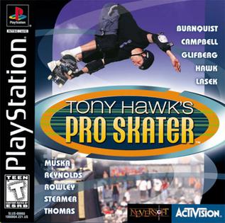 PS1 Tony Hawk's Pro Skater